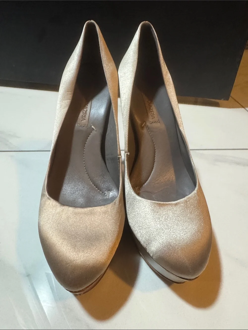 BCBGMaxAzria sleek satin